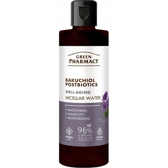 Green Pharmacy Woda micelarna Bakuchiol + postbiotyki 200ml
