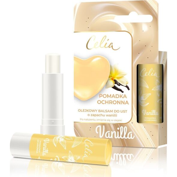 Celia Olejkowy Balsam do ust-vanilla 4g