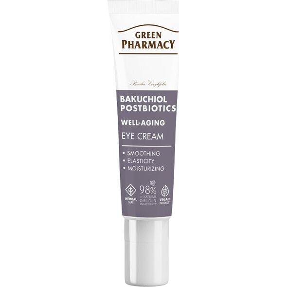 Green Pharmacy Krem pod oczy Bakuchiol + postbiotyki 15ml