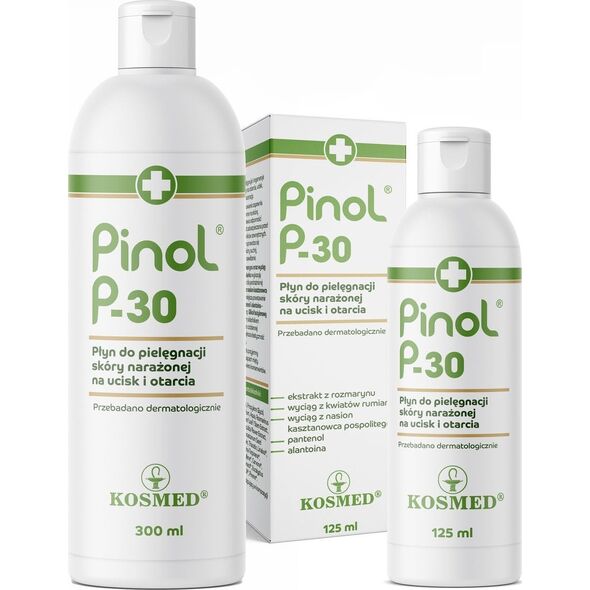 Kosmed Pinol p-30 płyn do pielęgnacji skóry narażonej na ucisk i otarcia 300ml