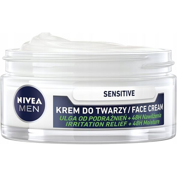 Krem do twarzy NIVEA MEN Sensitive nawilżający