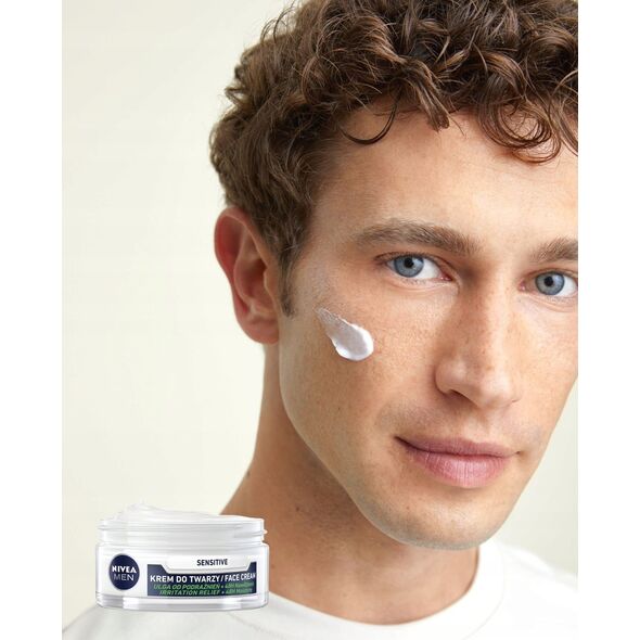 Krem do twarzy NIVEA MEN Sensitive nawilżający