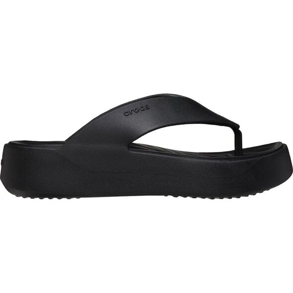 Klapki damskie Crocs Getaway Platform Flip czarne 209410 001 39-40