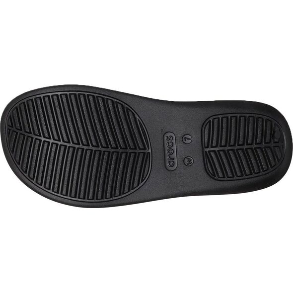 Klapki damskie Crocs Getaway Platform Flip czarne 209410 001 39-40