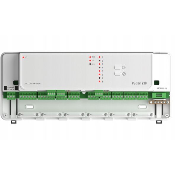 Ενσύρματο ρελέ σε ράγα DIN μπλε PS-10M 230 Tech Sterowniki