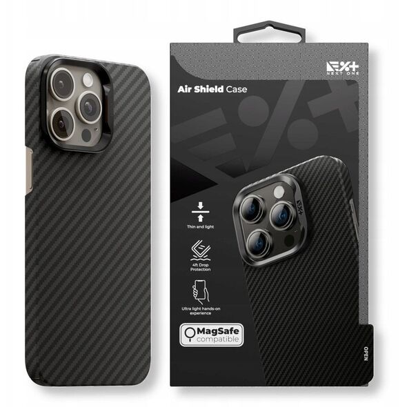 NEXT ONE Θήκη AirShield MagSafe Carbon iPhone 16 Pro