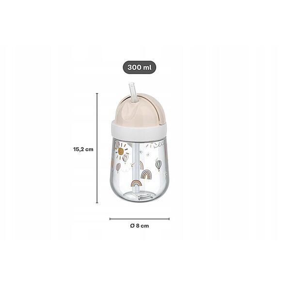 Παιδικό Κύπελλο με Καλαμάκι 300ML Mio Forest Friends 108014065408