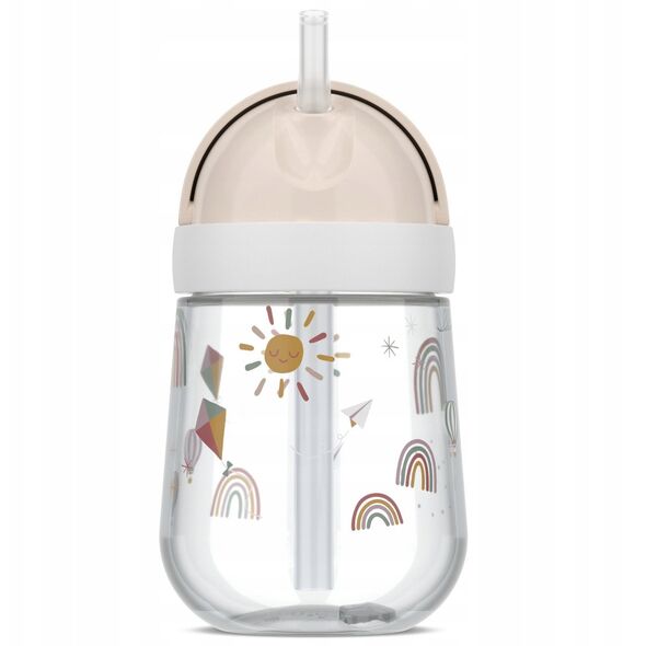 Παιδικό κύπελλο με καλαμάκι 300ML MIO SUNSHINE & RAINBOW 108014065245