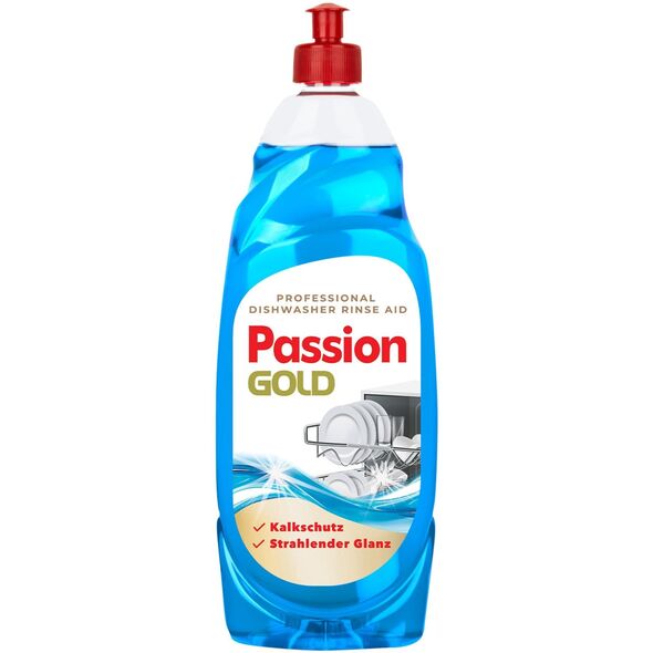 PASSION GOLD Nabłyszczacz do zmywarki Professional 850 ml