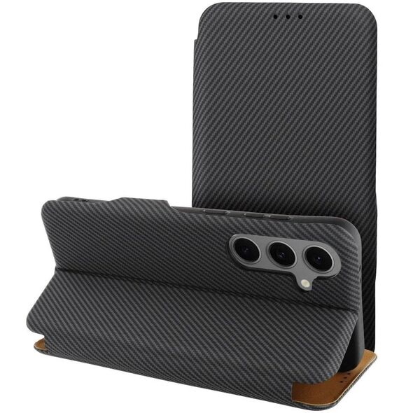 Θήκη FOLIO Side Magnet για MOTOROLA G55 γκρι