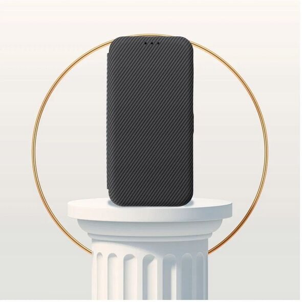 Θήκη FOLIO Side Magnet για MOTOROLA G55 γκρι