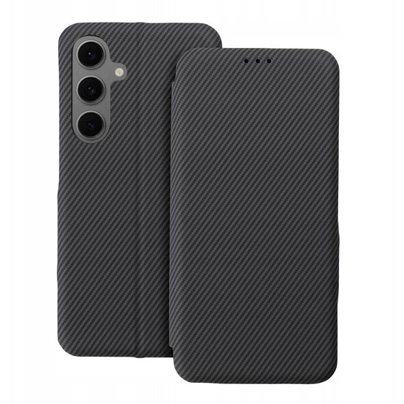 Θήκη FOLIO Side Magnet για MOTOROLA G55 γκρι
