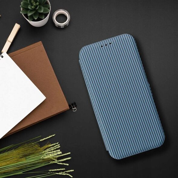 Θήκη FOLIO Side Magnet για IPHONE 16 PRO MAX μπλε
