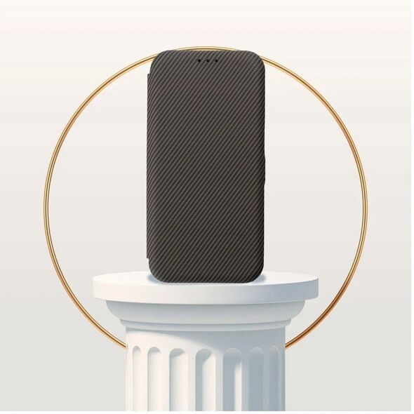 Θήκη FOLIO Side Magnet για SAMSUNG S25 PLUS καφέ