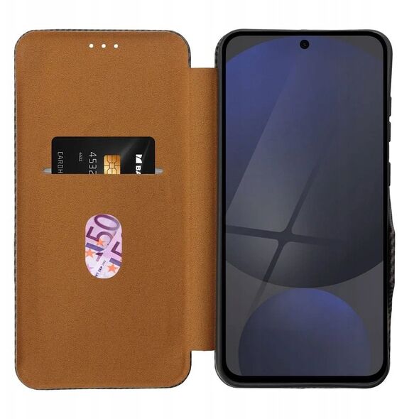 Θήκη FOLIO Side Magnet για SAMSUNG A35 5G καφέ