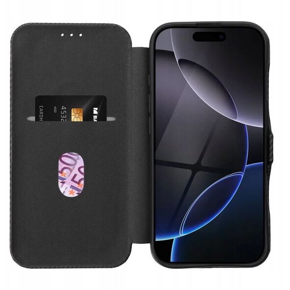 Θήκη FOLIO Side Magnet για IPHONE 16 PRO MAX μαύρο