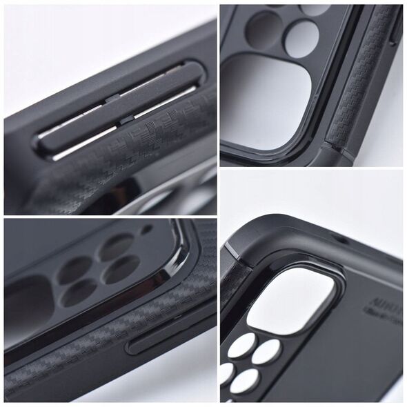 Θήκη CARBON PREMIUM για XIAOMI Redmi Note 14 Pro Plus 5G μαύρο
