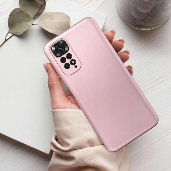 Θήκη METALLIC για XIAOMI Redmi NOTE 14 Pro 5G ροζ