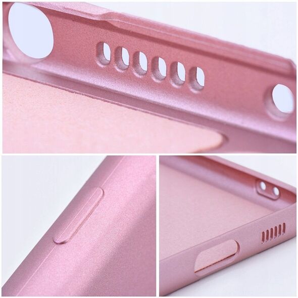 Θήκη METALLIC για XIAOMI Redmi NOTE 14 Pro Plus 5G ροζ
