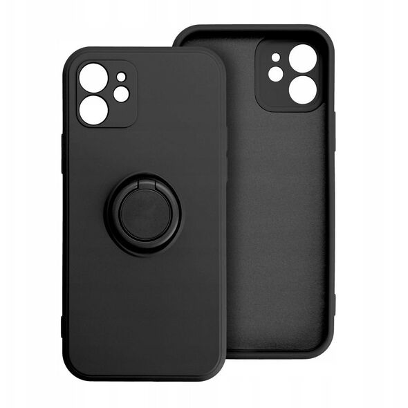 Θήκη SILICONE RING για XIAOMI Redmi Note 14 Pro 5G μαύρο