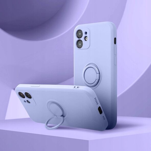 Θήκη SILICONE RING για XIAOMI Redmi Note 14 Pro 5G μωβ