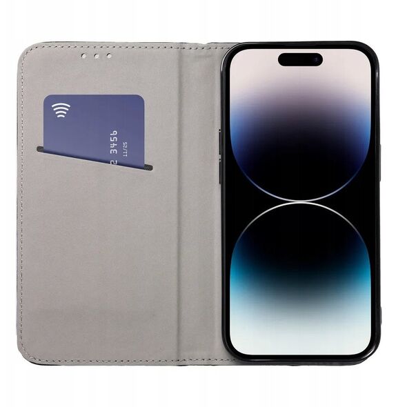 Θήκη SMART MAGNETO για MOTOROLA G05 / G15 σκούρο πράσινο