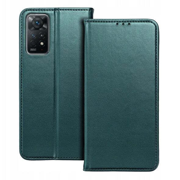 Θήκη SMART MAGNETO για MOTOROLA G05 / G15 σκούρο πράσινο