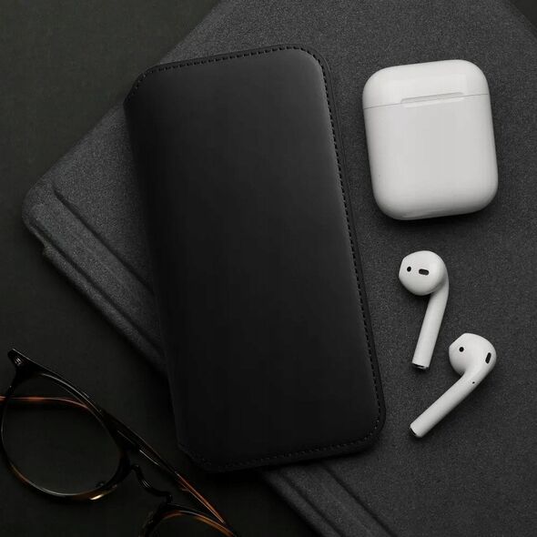 Θήκη DUAL POCKET Book για XIAOMI Redmi Note 14 Pro 5G / 14 Pro Plus 5G μαύρο