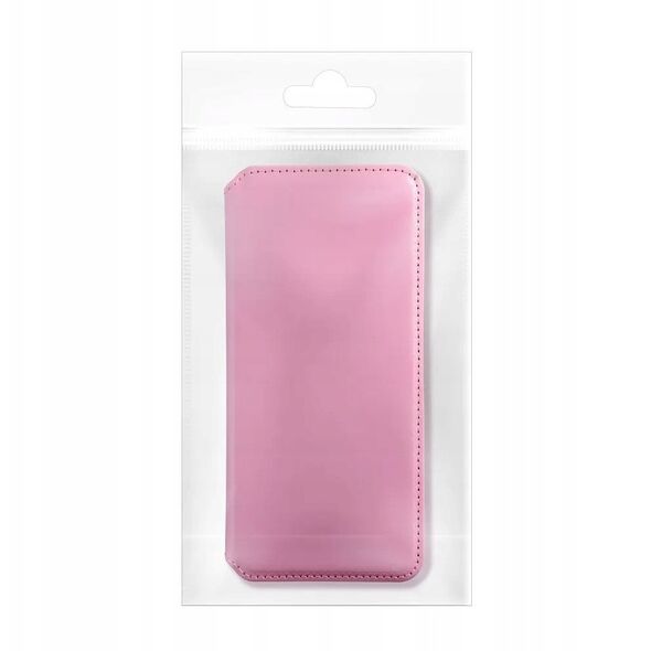 Θήκη DUAL POCKET Book για XIAOMI Redmi Note 14 5G ανοιχτό ροζ