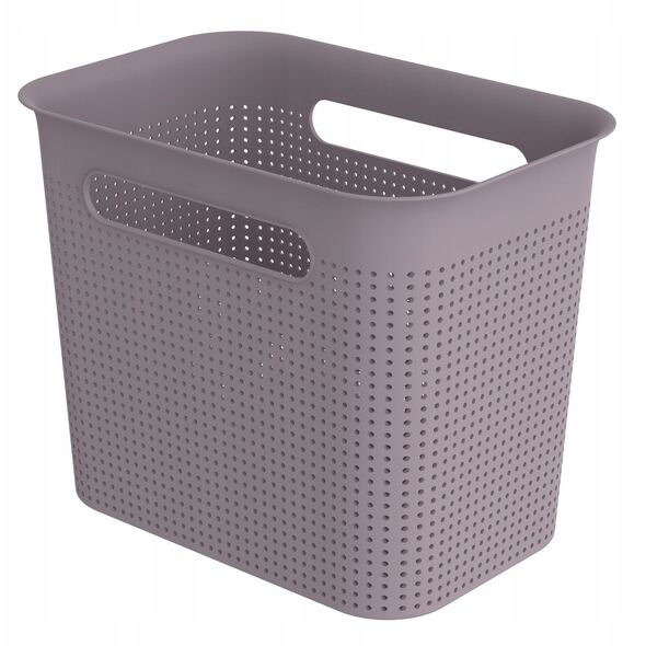 Καλάθι για άπλυτα Brisen 7L μωβ