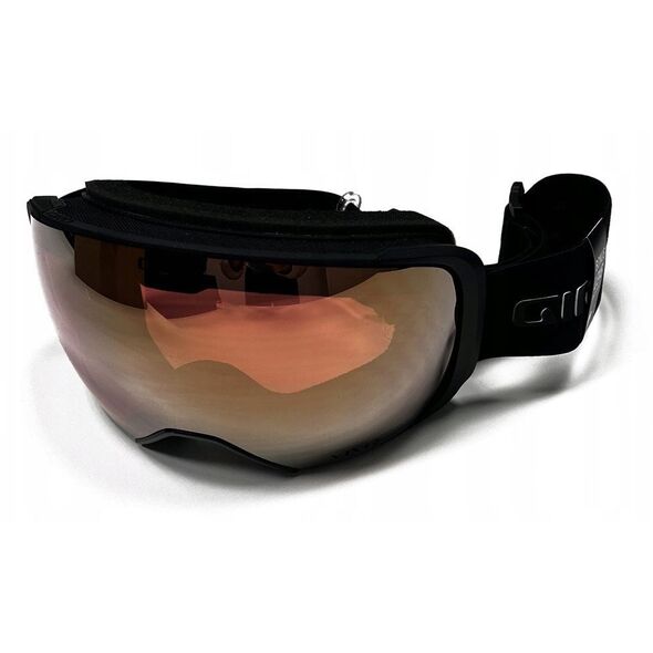 Χειμερινά γυαλιά GIRO COMP BLACK WHITE INDICATOR (Έγχρωμος καθρέφτης VIVID-Carl Zeiss ROSE GOLD 19-42% S2 + Έγχρωμος καθρέφτης VIVID-Carl Zeiss INFRARED 50% S1) (NEW 2024/2025)