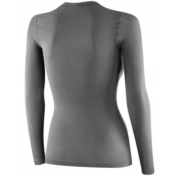 LS1085U Μπλούζα Βάσης με μακρύ μανίκι unisex γκρι S