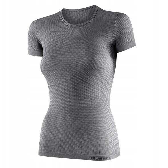 SS1054U Μπλούζα Base Layer με κοντό μανίκι unisex γκρι S