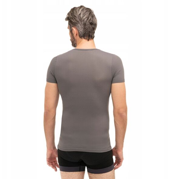 SS1054U Μπλούζα Base Layer με κοντό μανίκι unisex γκρι M