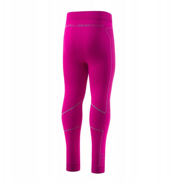 Παιδικό παντελόνι THERMO KIDS φούξια/γκρι 92/98