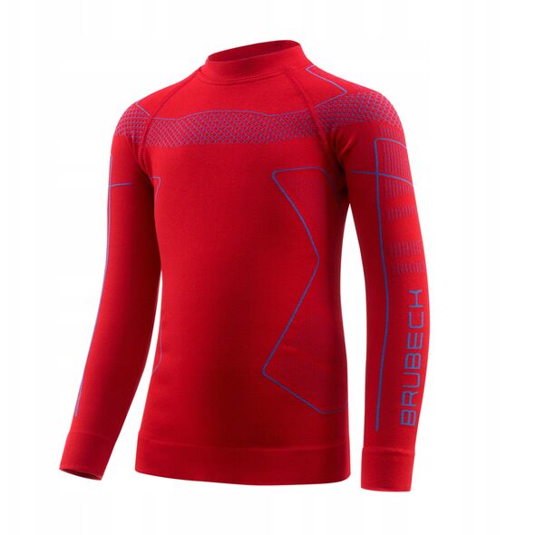 Μπλούζα παιδική THERMO KIDS κόκκινο/μπλε 92/98