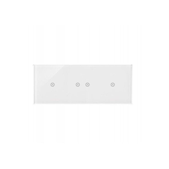 Πάνελ αφής Kontakt-Simon 54 Touch DSTR3121/70 τρεις μονάδες ένα πεδίο αφής δύο οριζόντια πεδία αφής ένα πεδίο αφής λευκό