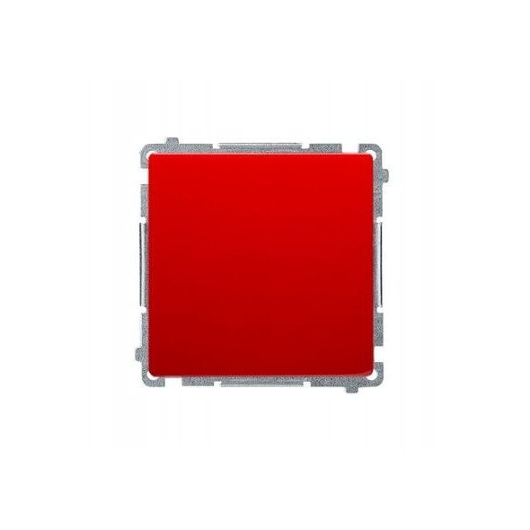 Διακόπτης σκάλας Kontakt-Simon Simon Basic BMW6.01/X/22 μονάδα 10AX 250V~ ταχυσύνδεσμοι κόκκινο