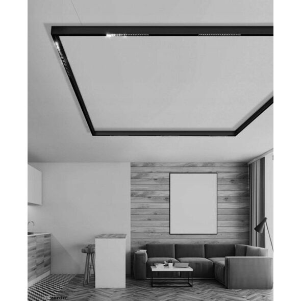 προβολέας για σύστημα ράγας 1x24W LED 3000K μαύρο