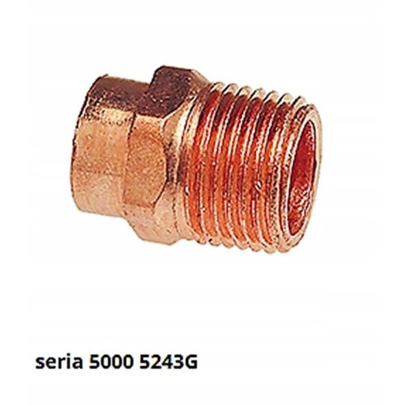 Μεταβατικός νίπελ GZ 15x1/2" IBP Conex Series 5000 5243G015004000