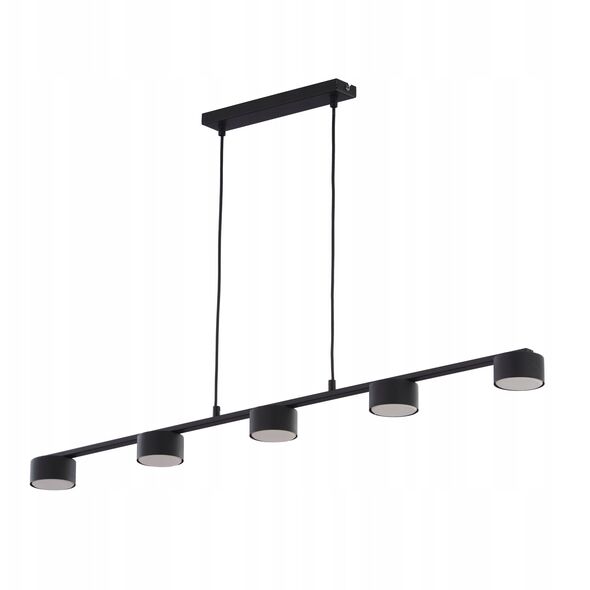 Φωτιστικό κρεμαστό TK Lighting Dallas 6246 5x10W GX53 μαύρο