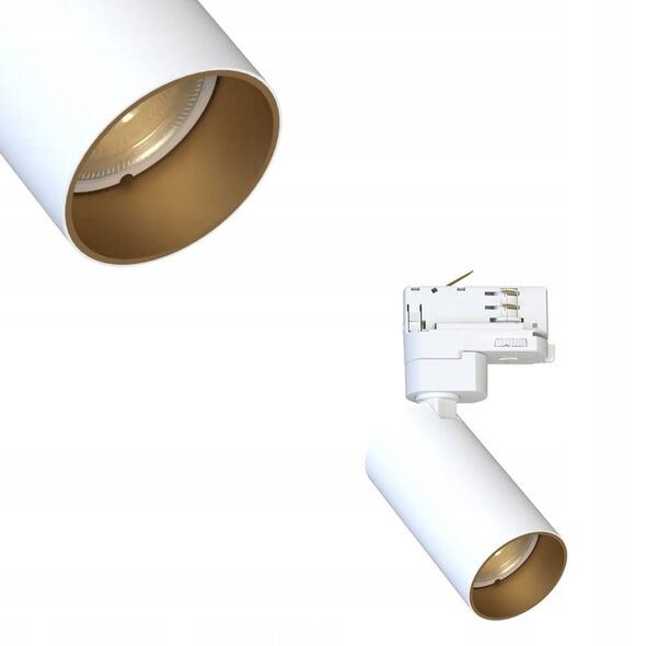 Τώρα Ctls Mono 10238 προβολέας 1x10W GU10 λευκός/χρυσός