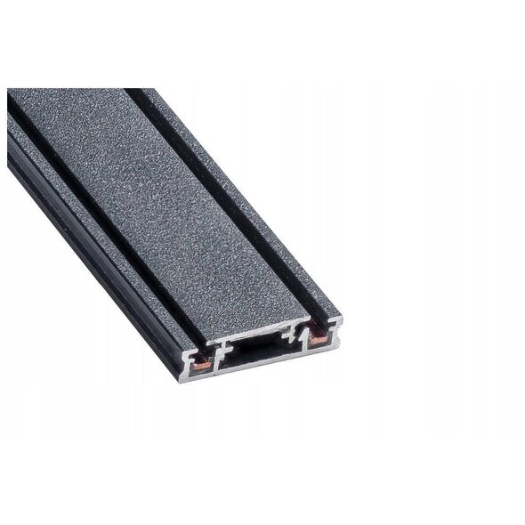 Azzardo Gamma Track Magnetic AZ5312 μονοφασική ράγα 1m μαύρη