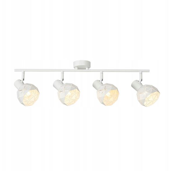 Italux Harley SPL-3480-4-W ράγα οροφής φωτιστικό σποτ 4x40W E14 λευκό