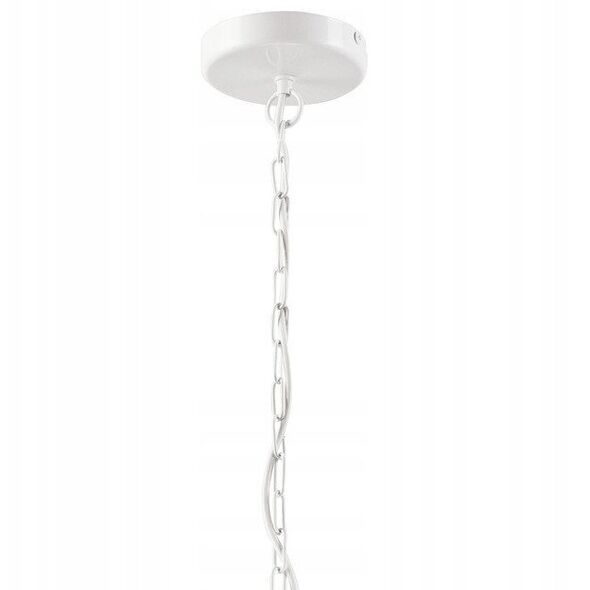 Lamkur Gina 45832 κρεμαστό φωτιστικό 3x60W E27 λευκό