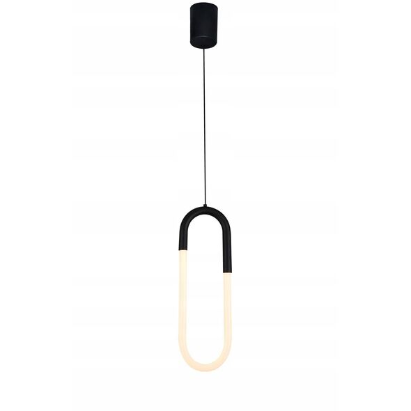 Azzardo Nexus AZ5739 κρεμαστό φωτιστικό 1x9W LED 3000K 720 lm μαύρο/λευκό