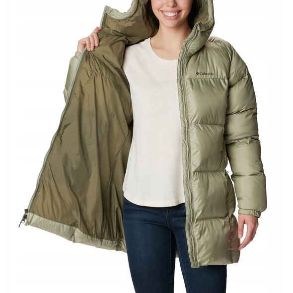 Columbia Puffect Mid Hooded Jacket 1864791348 Πράσινο S
