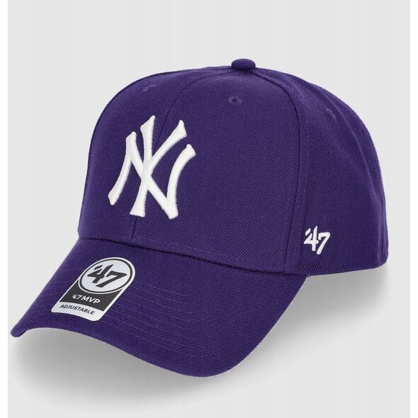 47 Brand MLB New York Yankees MVP Καπέλο B-MVPSP17WBP-PP Μωβ Ένα μέγεθος