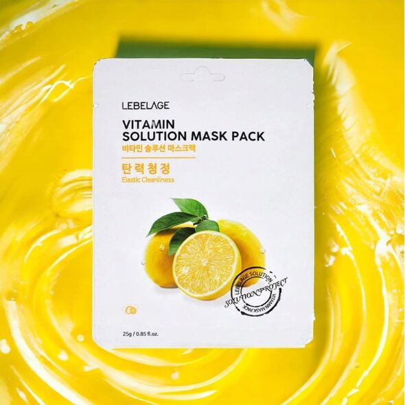Μάσκα φύλλου Vitamin Solution LEBELAGE