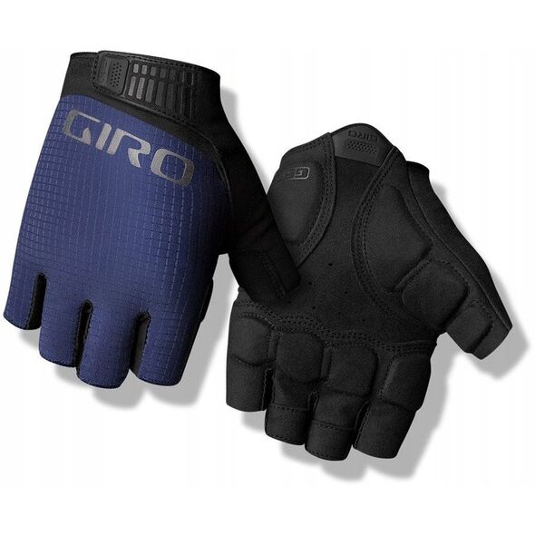 Ανδρικά γάντια GIRO BRAVO II GEL κοντά δάχτυλα midnight μέγεθος M (περίμετρος χεριού 203-229 mm / μήκος χεριού 181-188 mm) (NEW 2025)